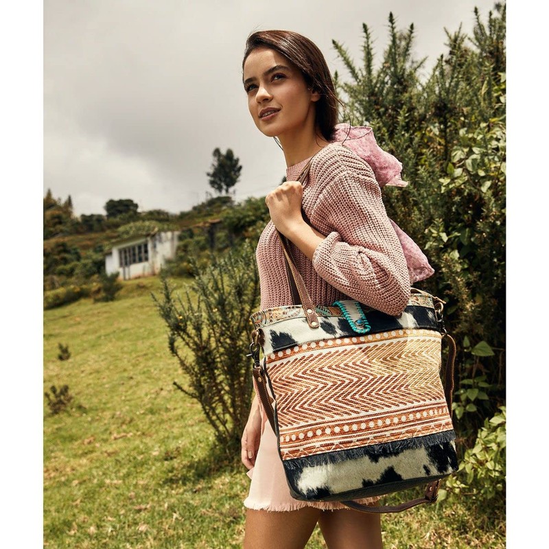 Myra Bag Fading Vermillion Tote Bag S-4422