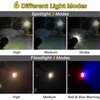 Solar Handheld Flashlight Rechargeable Multi Function High Bright 17000 Lumen