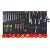 Ultrawall Pegboard Wall Organizer, Black Metal Pegboard Panels, Garage Storage