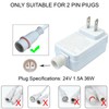 Class 2 Power Supply for Permanent Outdoor Lights, 24V 1.5A