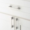 Amerdeco 10 Pack Brushed Satin Nickel Cabinet Pulls 3-3/4 Inch(96MM)