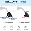 G-Promise Solid Metal Shower Arm Diverter for Hand Held Showerhead