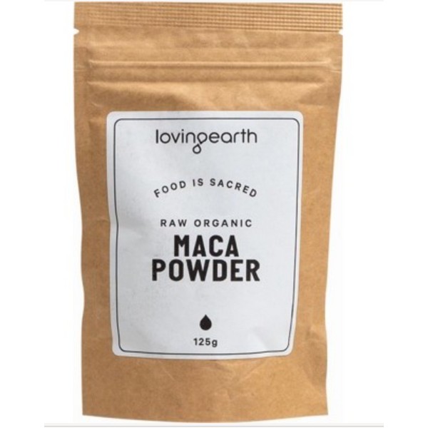 Loving Earth Maca Powder Raw Organic 125g