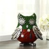 Retro Mechanical Punk Owl Piggy Bank Cute Animal Statue Decor