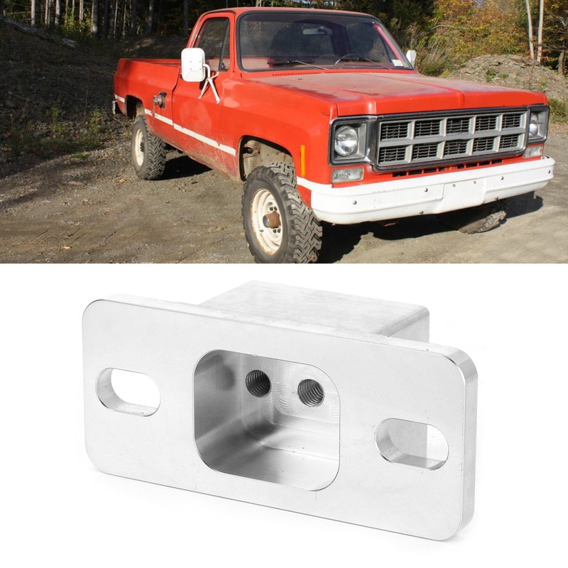 Solid Transmission Mount Aluminum Alloy Mounting Base Fit for Chevy