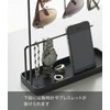 Yamazaki 6988 Sunglasses & Accessory Stand, Black, Approx. W 7.9