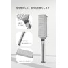 Innodenki ヘアブラシ,くし 髪の毛 サラサラ,ブラシ,濡れ髪用ブラシ,乾湿両用です,静電気除去,デタングリング,母の日ギフト,女性男性,ギフトセット入りです,ガングレーです