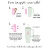 Tally Silicone Hydration Tracker Replacement (TABS ONLY), Multi-Color Water Bottle