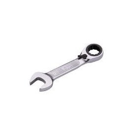 Kyoto Machine Tools (KTC) MSR2SA14 Short Ratchet Combination Wrench (Tighten & Loose Switching Type) 0.6 inches (14 mm)