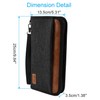 Family Passport Holder Travel Wallet Cover RFID Blocking Travel Holder