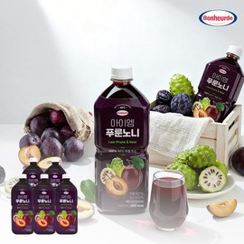 100% NFC Juiced Bonnelled Iam Pruun Noni Juice 1L x 5 / 100% NFC 착즙 보넬드 아이엠 푸룬노니 주스 즙 1L 5개