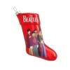 kat + annie Ornament The Beatles Stocking, Red