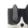 balvi Kitty Flower Pot Colour Black and White Original Flower