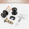 Probrico Door Knobs Interior, Closet Door Knobs, Passage Door Handles,