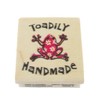 Show-Offs Toadily Handmade Wood and Rubber Stamp - 1 3/8