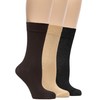 Hugh Ugoli Women's Lightweight Soft Bamboo Thin Dress Socks Crew