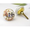 ARTISNO Printed Ceramic Knobs - Set of 10 Bird Print