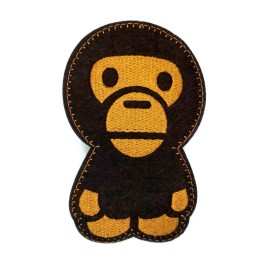 unbranded MONKEY  Iron On Patch Jungle Zoo Animals Funny (344)