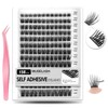 Self Adhesive Lash Clusters Soft Fluffy Lashes Extensions 156pcs Eyelashes