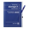 MARK'S 2024/2025 Pocket Diary A5 Vertical, Storage It // Navy: