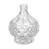 YangLand 80ml Clear Crystal Perfume Bottle Gold Long Spray Tassels