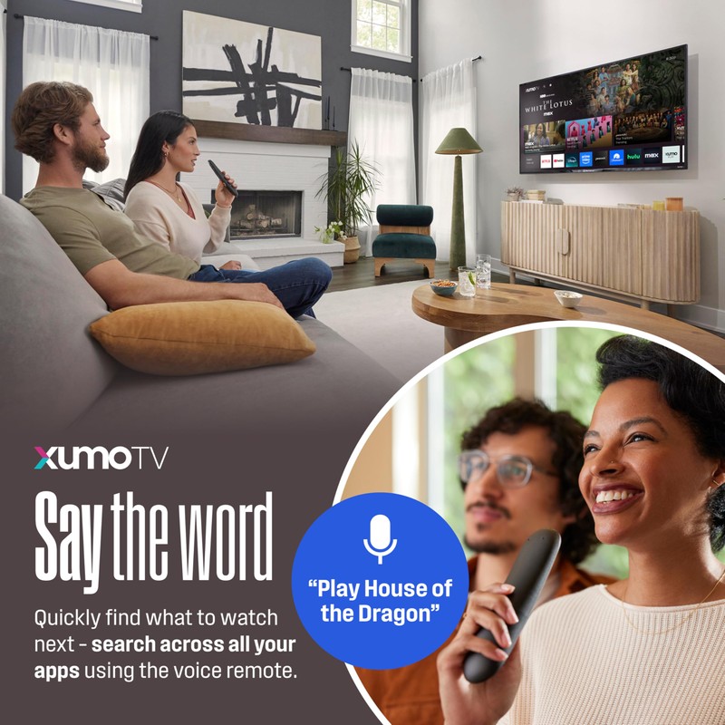 Westinghouse 32-inch Smart TV, HD Xumo TV with Voice Remote,