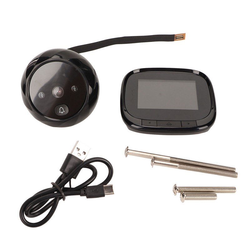 Digital Door Viewer 2.4in TFT LCD Screen 90 Degree View