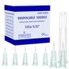 Aguja Luer Lock desechable 32Ga 4 mm, paquete de 100