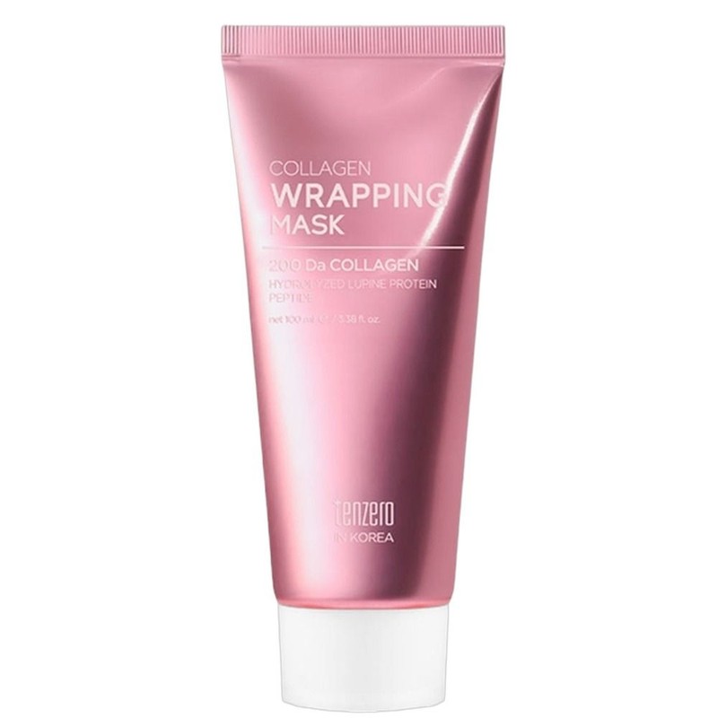 ten zero 텐제로 마스크팩 콜라겐 랩핑 마스크 100ml 1개 젤리팩