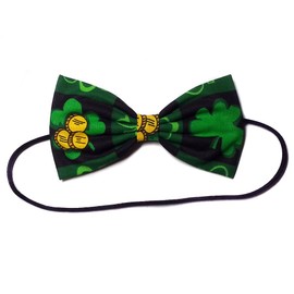 St. Patrick's Day Hairbows (Headband, Shamrock)