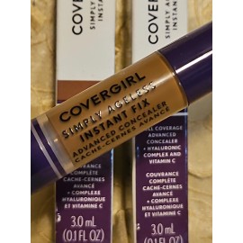 COVERGIRL 2-Covergirl Simply Ageless - Instant Fix Full Coverage Concealer #390 DEEP-BOXED