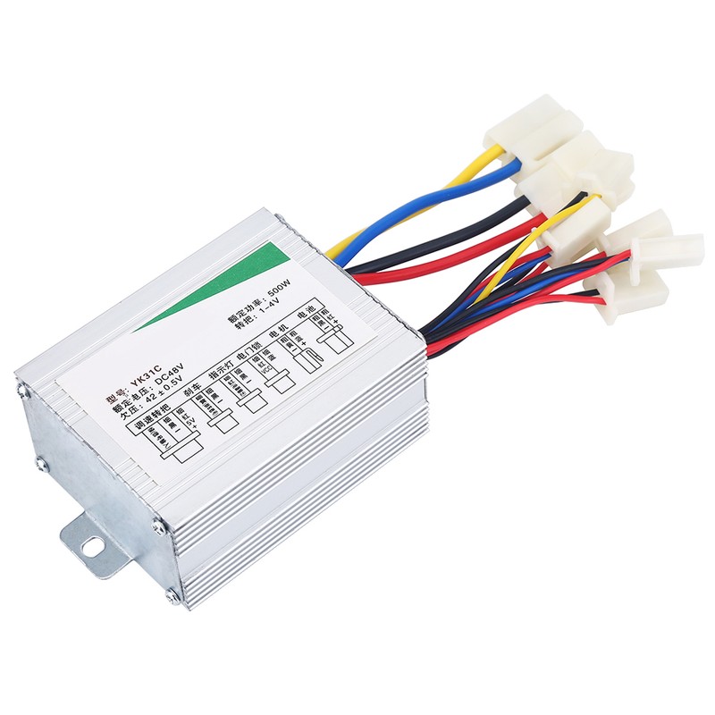 48V 500W Motor Brushed Controller Box for Electric Bicycle Scooter