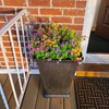 AGEOMET 造花 屋外 耐UVプラスチック 屋外用 造花 シルク製 造花 屋外用 屋外用