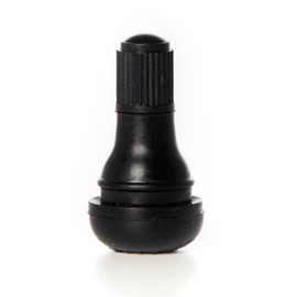 Circuit Performance Shorty Black Valve Stems TR412 TR-412 22mm Low Profile (12 Pieces)