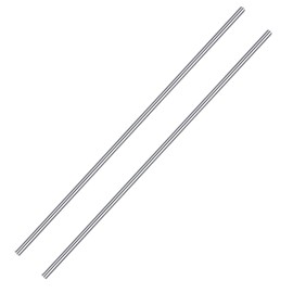 2PCS 8mm x 150mm Steel Rod Linear Rod Motion Shaft for 3D Printer and DIY Craft Tool (150mm, 2)