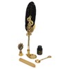 Feather Pen Business Fire Lacquer Stamp European Retro Style Sprinkled