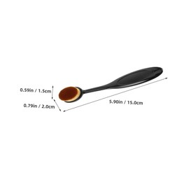 BIUDECO Travel Makeup Brush Soft Dense Bristles for Foundation Blush Sturdy Material Elegant Design for Personal Use