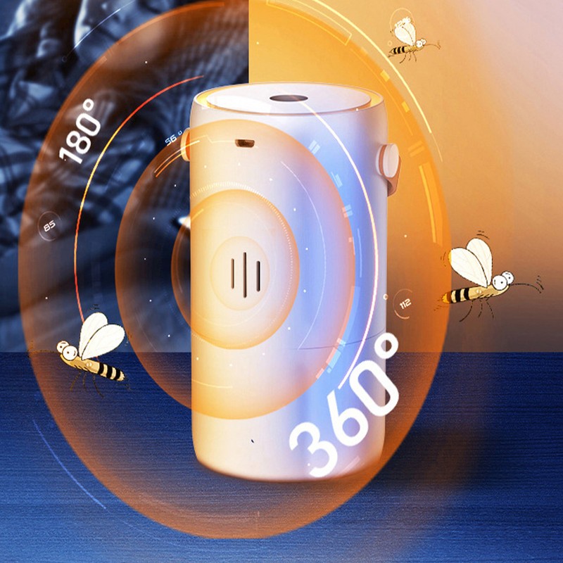 Repeller Smart White Portable Night Light Electric Quiet Repeller Killer