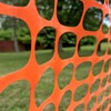 Ashman Plastic Mesh Fence, Construction Barrier Netting, Orange, 4'x200' Feet,