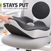 Memory Foam Seat Cushion and Lumbar Support Pillow for Office