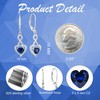 CARICY 925 Sterling Silver Infinity Dangle Earrings for Women September