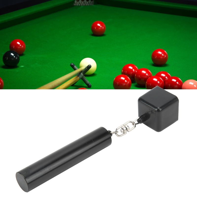 Billiard Cue Stick Tip Chalk Holder 3 in 1 Portable