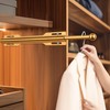 FIRJOY 12" Valet Rod for Closet Pull Out (1 Pack,