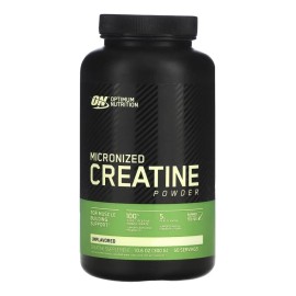 Optimum Nutrition Powder Creatina Micronizada 300g 60 Porciones de 5g Mejora Fuerza y Rendimiento Suplemento Deportivo de Alta Pureza Sin Sabor       