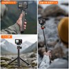 Osmo Action 5 Pro/4/3 Telescopic Mini Tripod/Selfie Stick/54cm Extension Pole