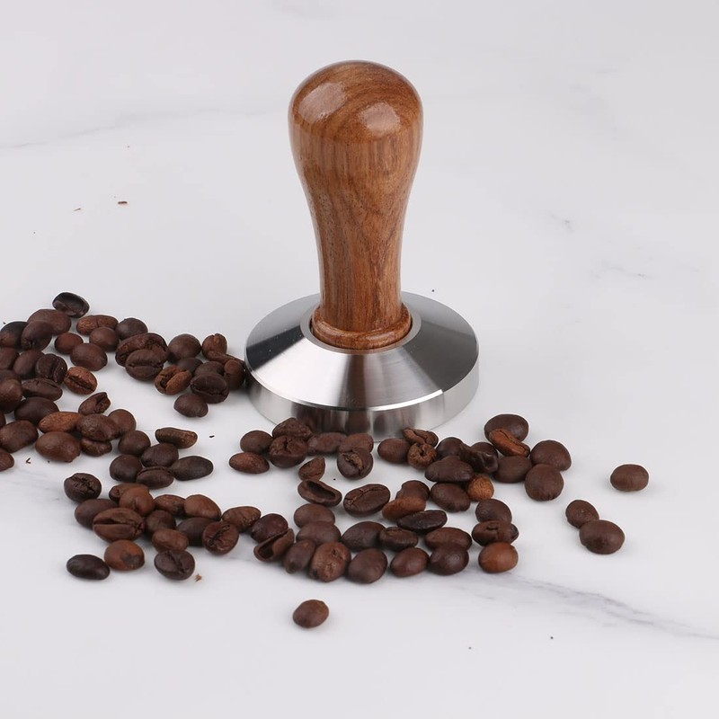 Omgogo 58mm Stainless Steel Coffee Tamper Barista Espresso Base Coffee