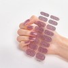 Pegatinas Autoadhesivas para Uñas, 128 Pcs de Tiras de Uñas