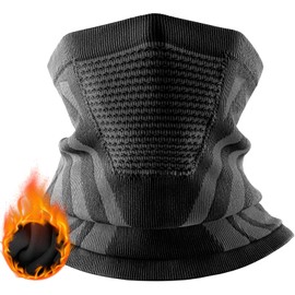 LUROON Tube Scarf Men Women Windproof Multifunctional Scarf Winter Loop Scarf Neck Warmer Neck Warmer Neckerchief Motorcycle for Ski Cycling Bicycle Motorcycle Running