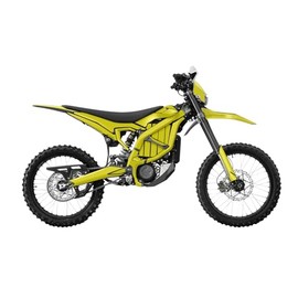 Surron Ultra Bee Graphics Kit Wrap - Solid Yellow - Sur-Ron Skin - Premium 3M Vinyl Protective Wrap Decal Cover - Easy to Apply | Crafted in The USA by MightySkins