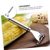 Alipis Corn Removers Sturdy Stainless Steel Peeler Tool for Corn
